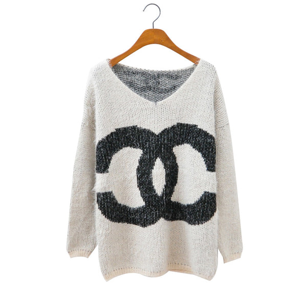 Mohair Knitted 2013 Autumn Sweater